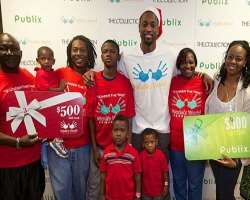 For charity work, he founded 